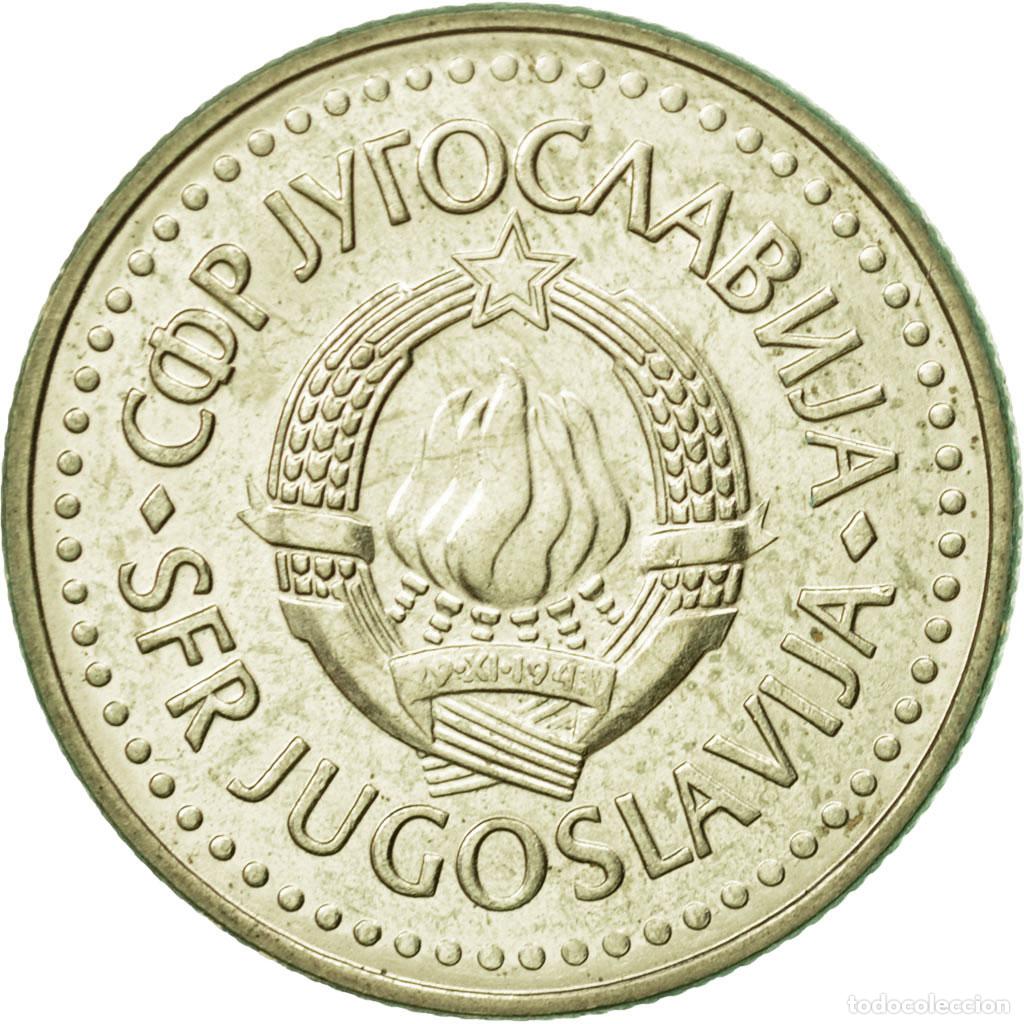 Monedas antiguas de Europa: [#436721] Moneda, Yugoslavia, 5 Dinara, 1985, EBC, N&iacute;quel - lat&oacute;n, KM:88
