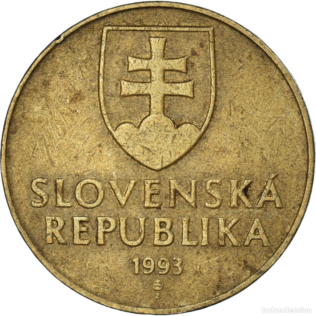 Monedas antiguas de Europa: [#1315542] Moneda, Eslovaquia, 10 Koruna, 1993