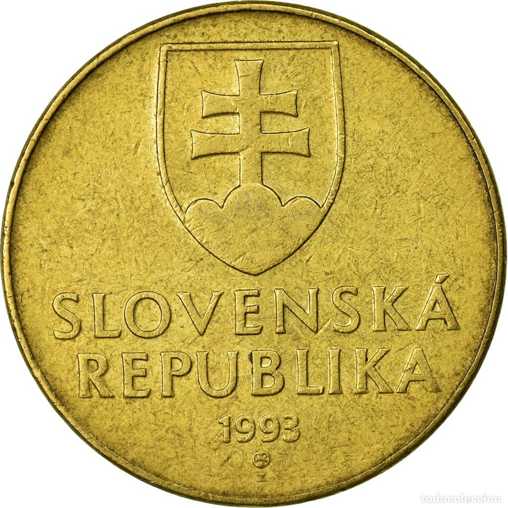 Monedas antiguas de Europa: [#680297] Moneda, Eslovaquia, 10 Koruna, 1993, MBC, Aluminio - bronce, KM:11