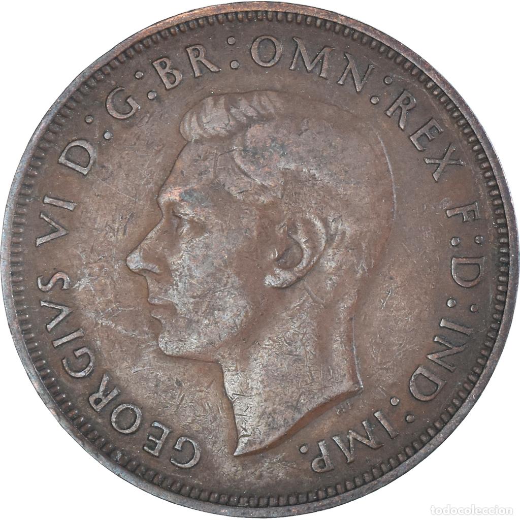 Monedas antiguas de Europa: [#1337272] Moneda, Gran Breta&ntilde;a, Penny, 1946
