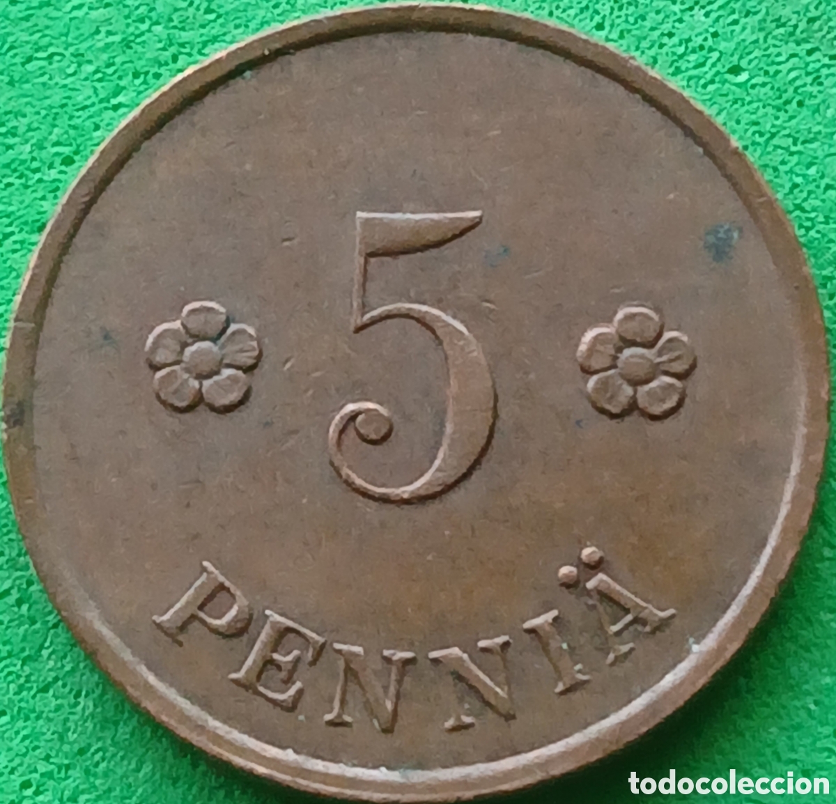Monedas antiguas de Europa: Finlandia 5 pennia 1936 km#22