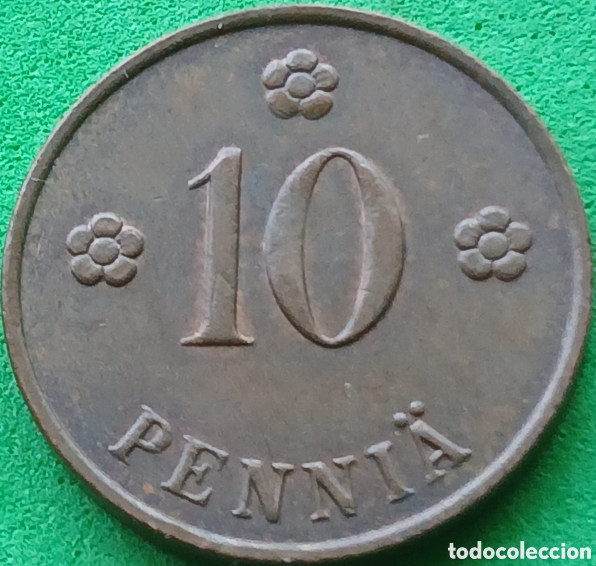 Monedas antiguas de Europa: Finlandia 10 pennia 1940 km#24