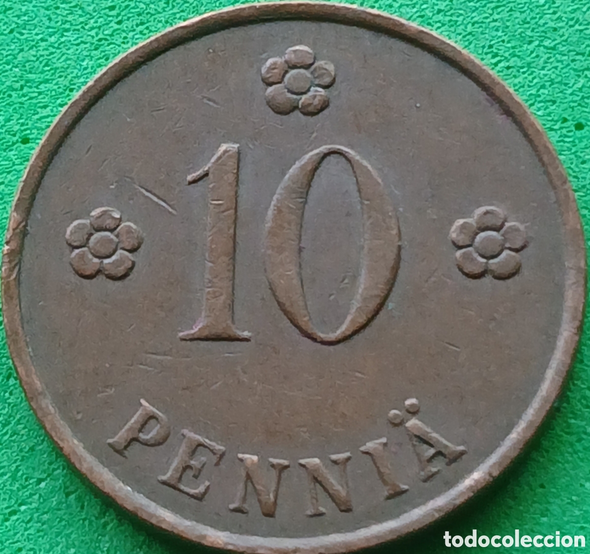 Monedas antiguas de Europa: Finlandia 10 pennia 1937 km#24