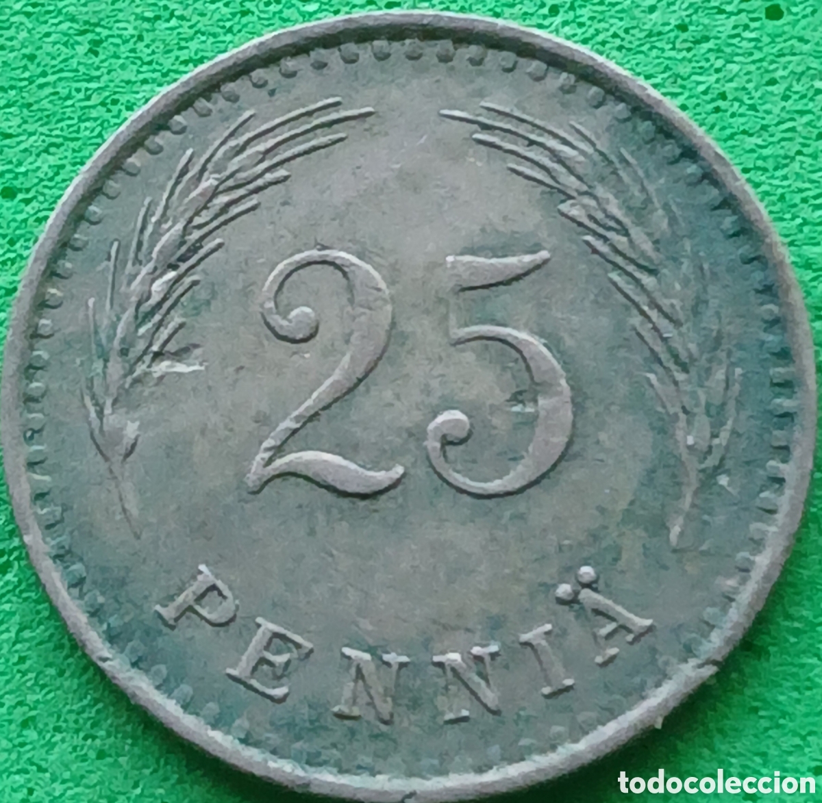 Monedas antiguas de Europa: Finlandia 25 pennia 1935 km#25