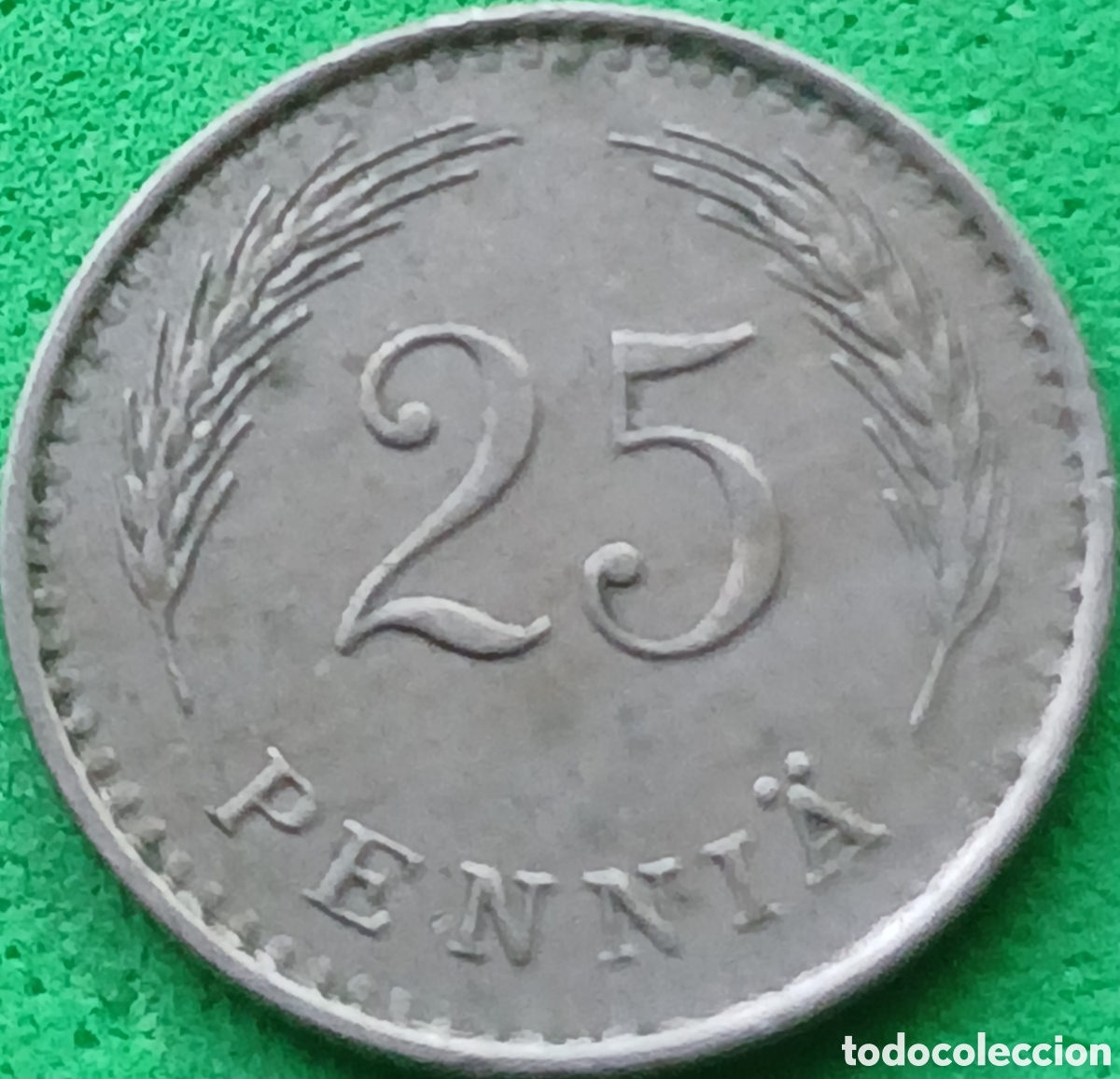 Monedas antiguas de Europa: Finlandia 25 pennia 1937 km#25