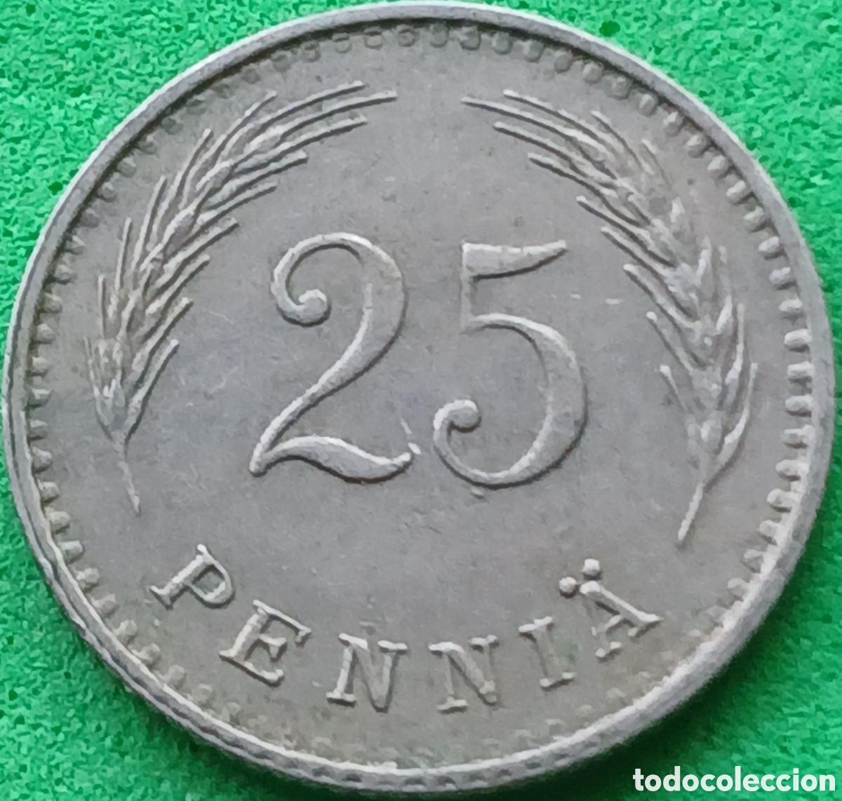 Monedas antiguas de Europa: Finlandia 25 pennia 1938 km#25