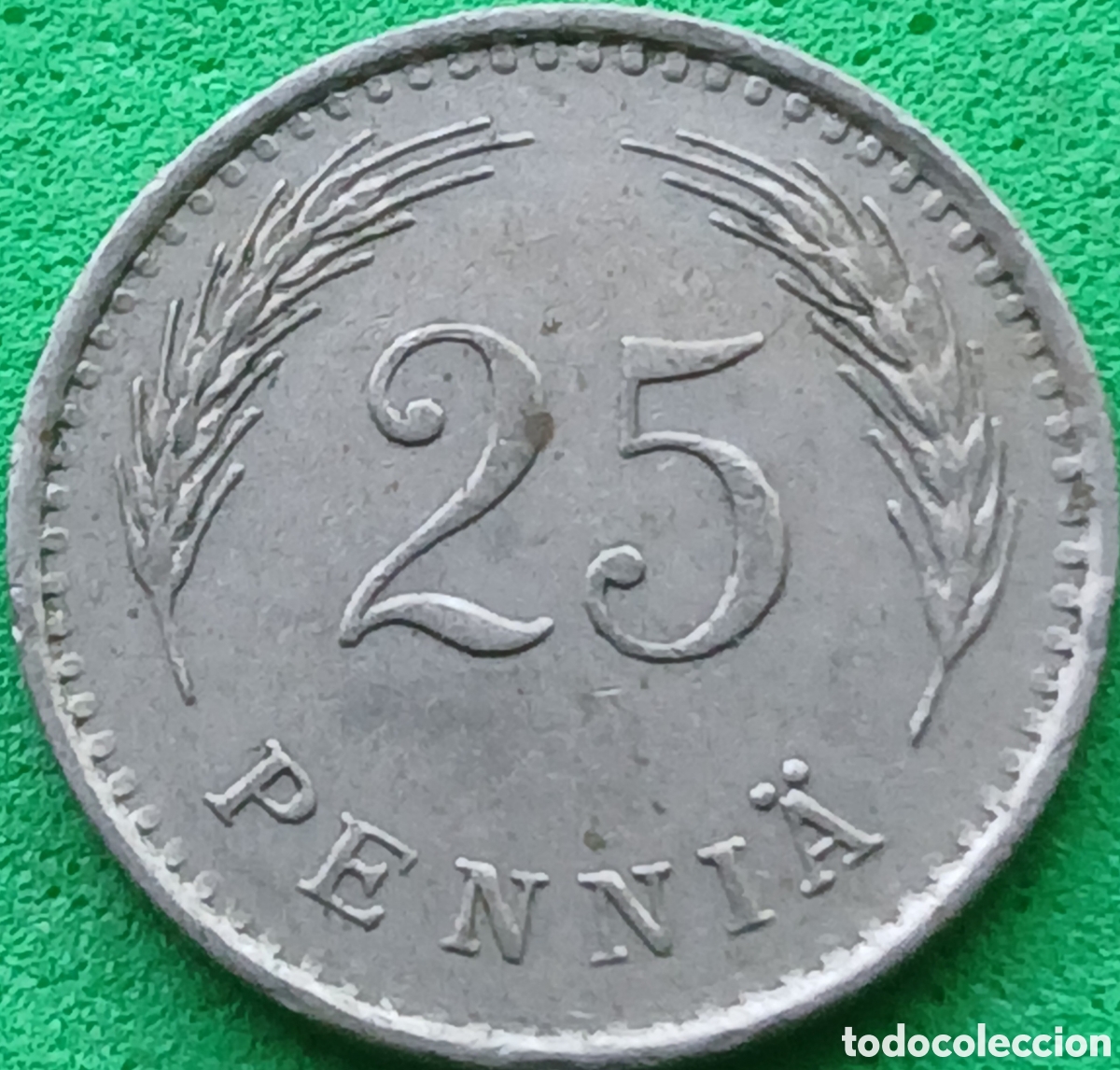 Monedas antiguas de Europa: Finlandia 25 pennia 1939 km#25