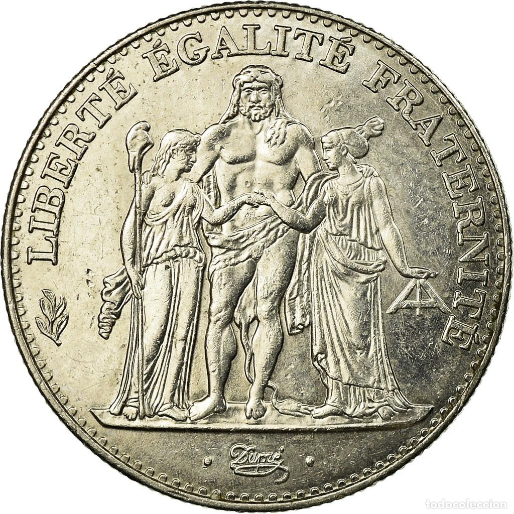 Monedas antiguas de Europa: [#694704] Moneda, Francia, Hercule, 5 Francs, 1996, Paris, MBC, N&iacute;quel, KM:1155
