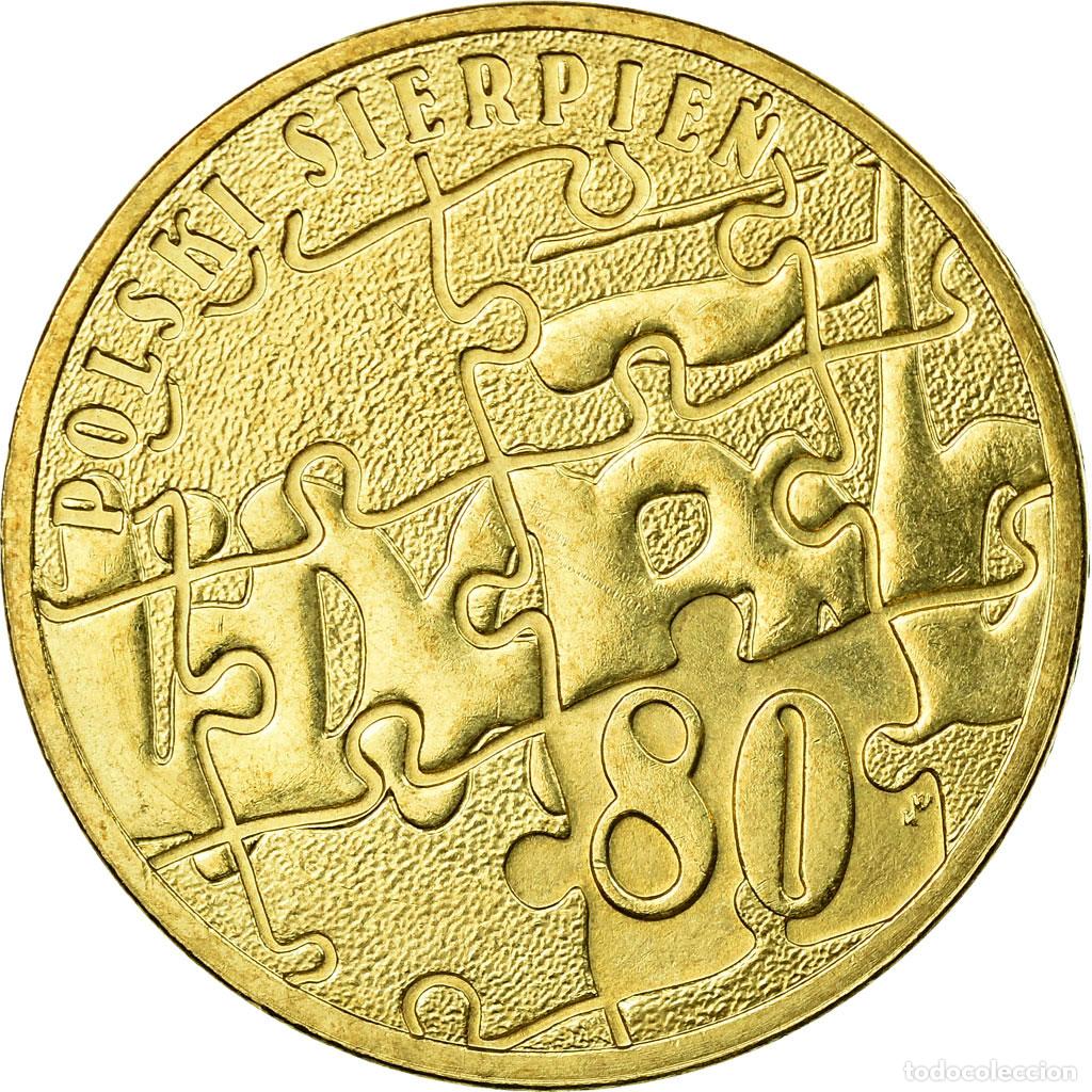 Monedas antiguas de Europa: [#721619] Moneda, Polonia, August of 1980, 2 Zlote, 2010, Warsaw, MBC, Lat&oacute;n, KM:737