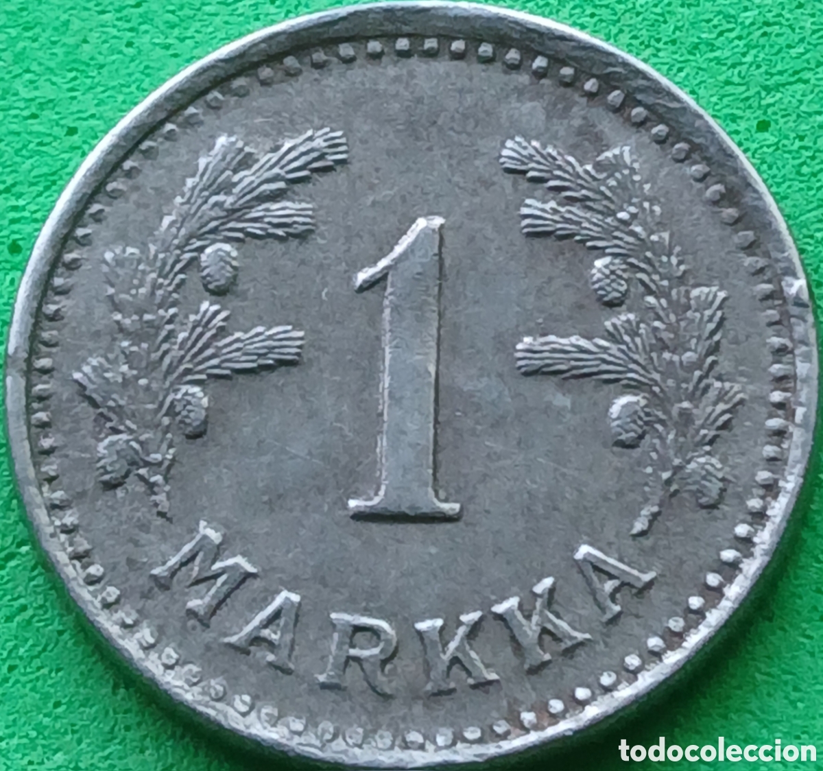 Monedas antiguas de Europa: Finlandia 1 marco 1945 km#30b