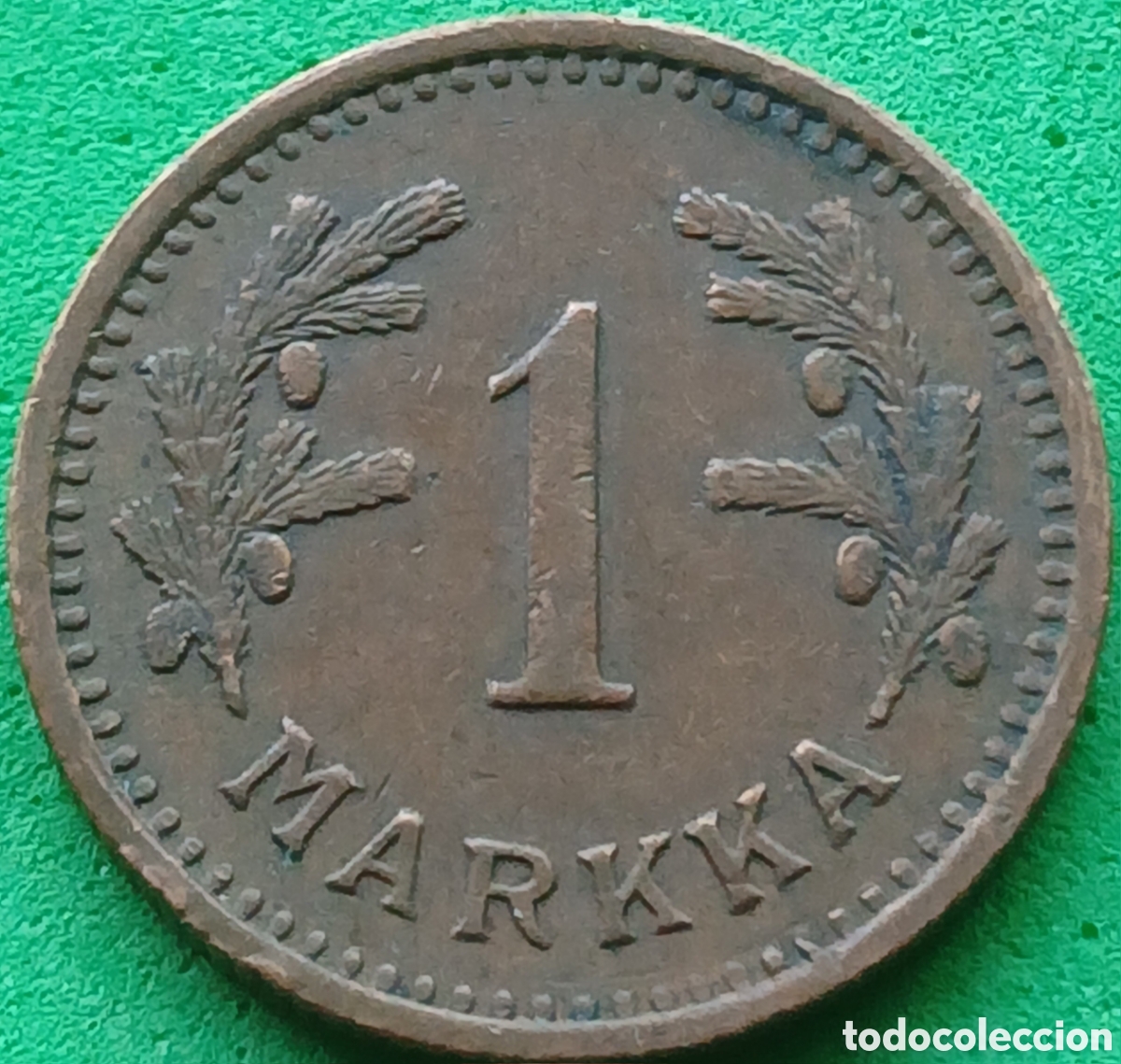 Monedas antiguas de Europa: Finlandia 1 marco 1941 km#30a