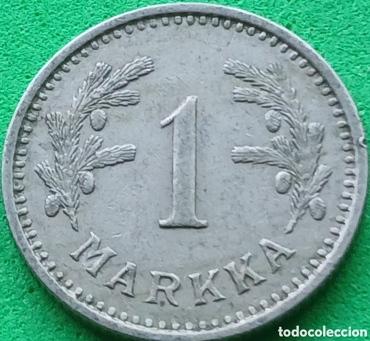 Monedas antiguas de Europa: Finlandia 1 marco 1940 km#30