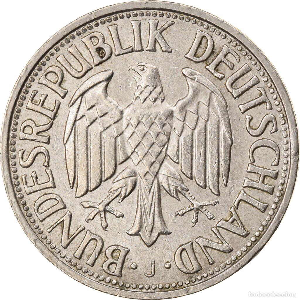 Monedas antiguas de Europa: [#820853] Moneda, ALEMANIA - REP&Uacute;BLICA FEDERAL, Mark, 1967, Hambourg, MBC, Cobre -