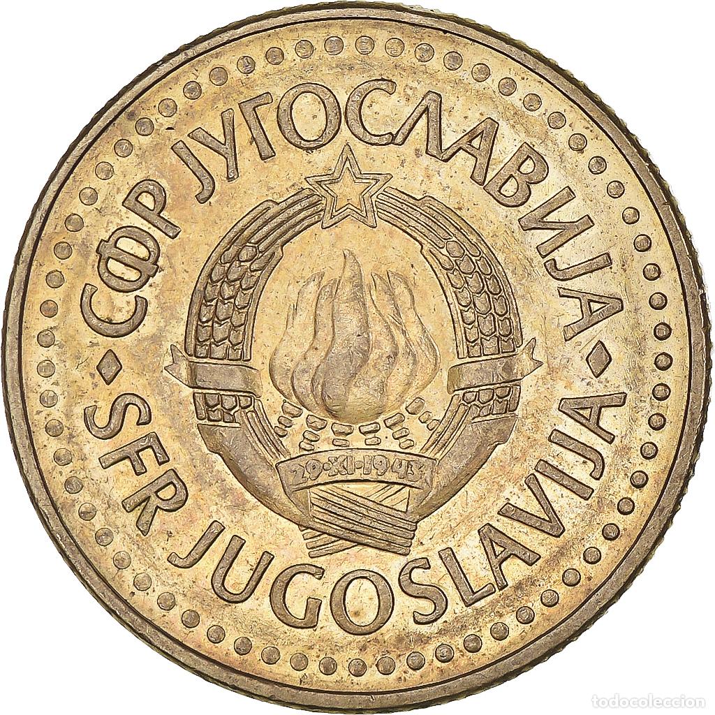 Monedas antiguas de Europa: [#1145506] Moneda, Yugoslavia, 5 Dinara, 1985, MBC, N&iacute;quel - lat&oacute;n, KM:88