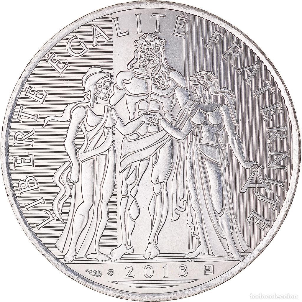 Monedas antiguas de Europa: [#1043859] Francia, 10 Euro, 2013, Paris, Hercule, FDC, Plata, Gadoury:EU590, KM:2073