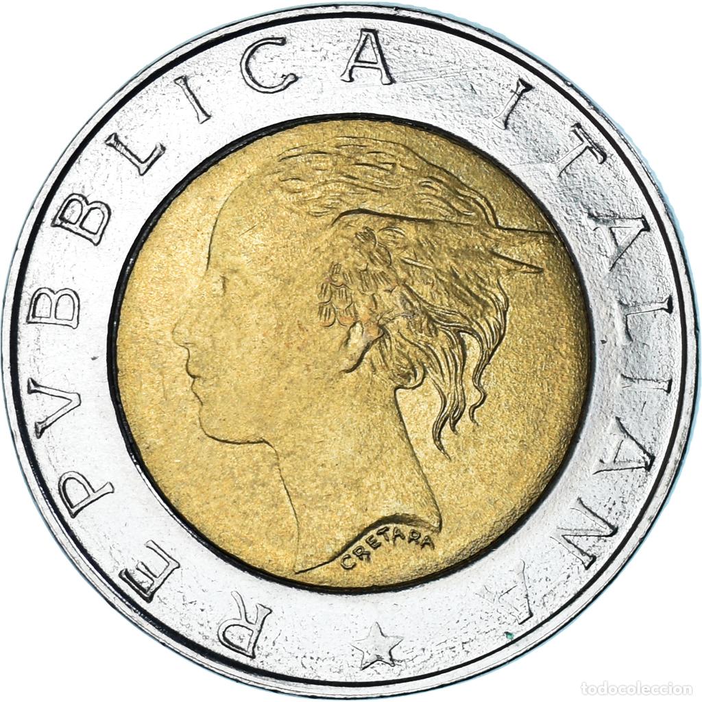 Monedas antiguas de Europa: [#1180754] Moneda, Italia, 500 Lire, 1997, Rome, EBC, Bimet&aacute;lico, KM:187