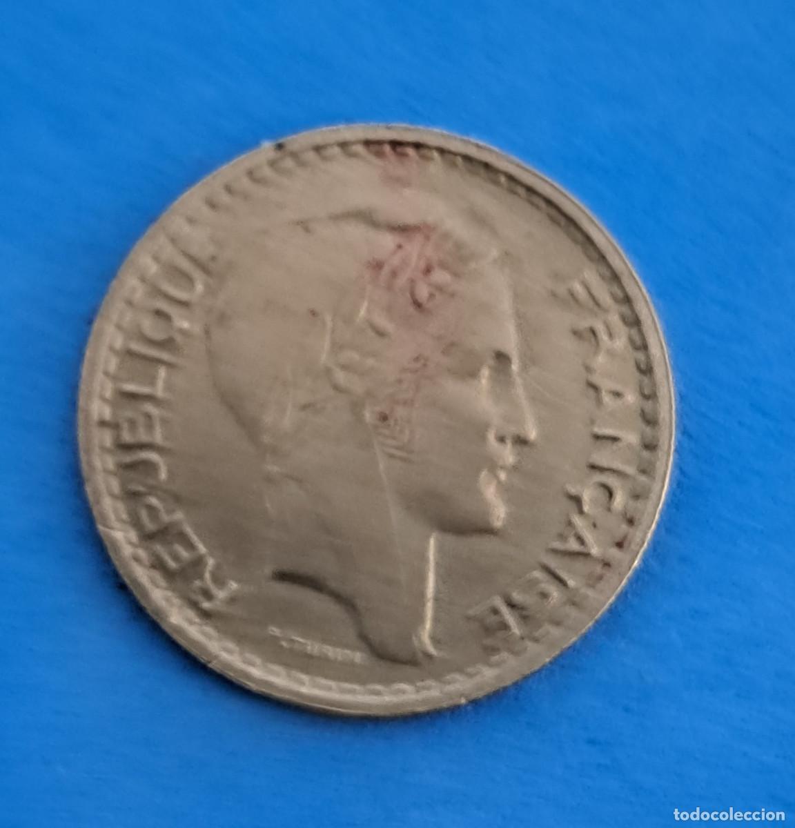 Monedas antiguas de Europa: REPUBLIQUE FRAN&Ccedil;AISE - A&Ntilde;O 1949 - 10 FRANCS - LIBERTE, EGALITE, FRATERNITE - COBRE NIQUEL