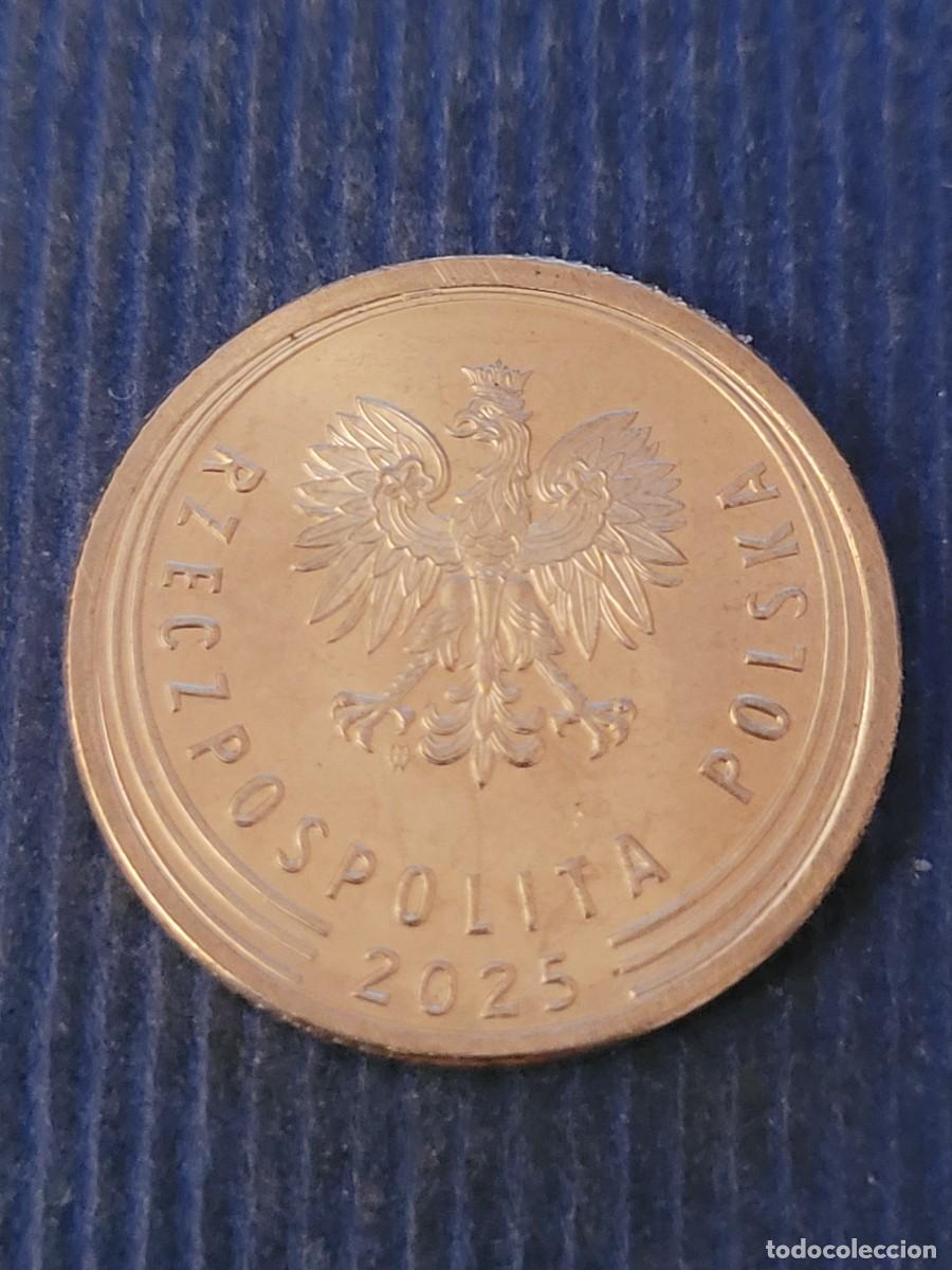 Monedas antiguas de Europa: Moneda 5 groszy 2025 Polonia