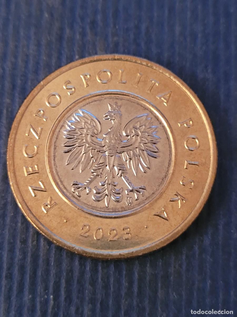 Monedas antiguas de Europa: Moneda 2 zlote 2023 Polonia