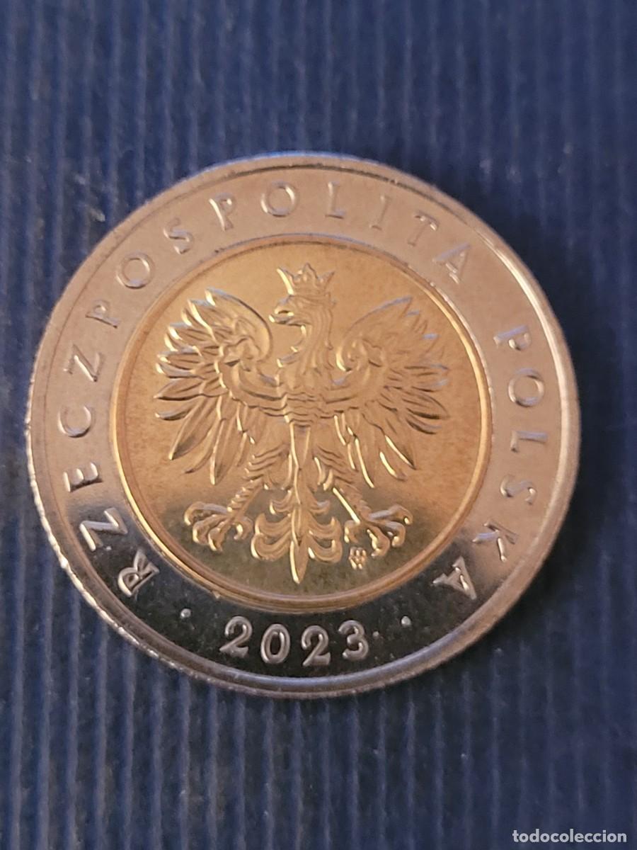Monedas antiguas de Europa: Moneda 5 zlotych 2023 Polonia