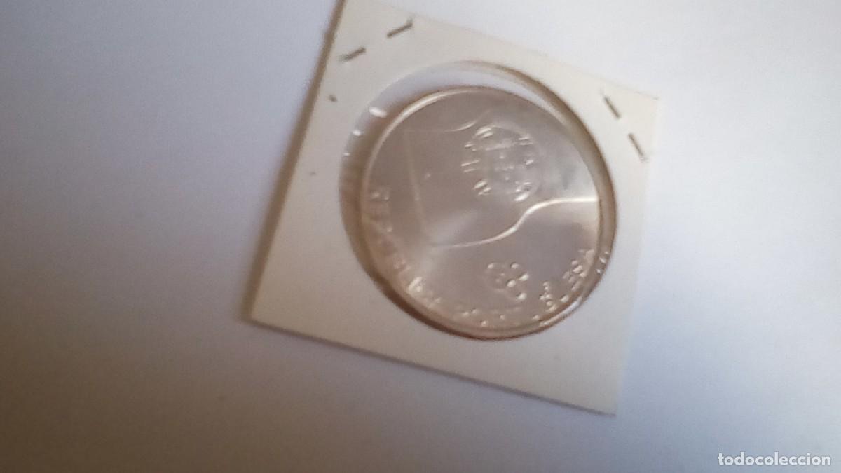 Monedas antiguas de Europa: 8 &euro; PLATA PORTUGAL 2006. 150 A&Ntilde;OS DA 1&ordf; LINHA FERREA