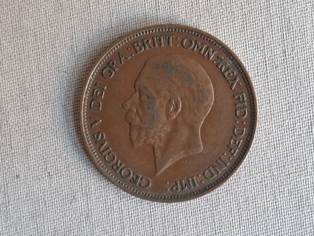 Monete antiche di Europa: 1 penique penny &bull; 1936 &bull; Jorge V