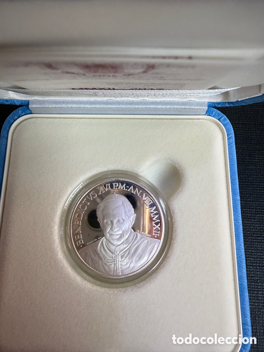 Monedas antiguas de Europa: 2012 - 10 euro VATICANO Papa Benedicto XVI proof