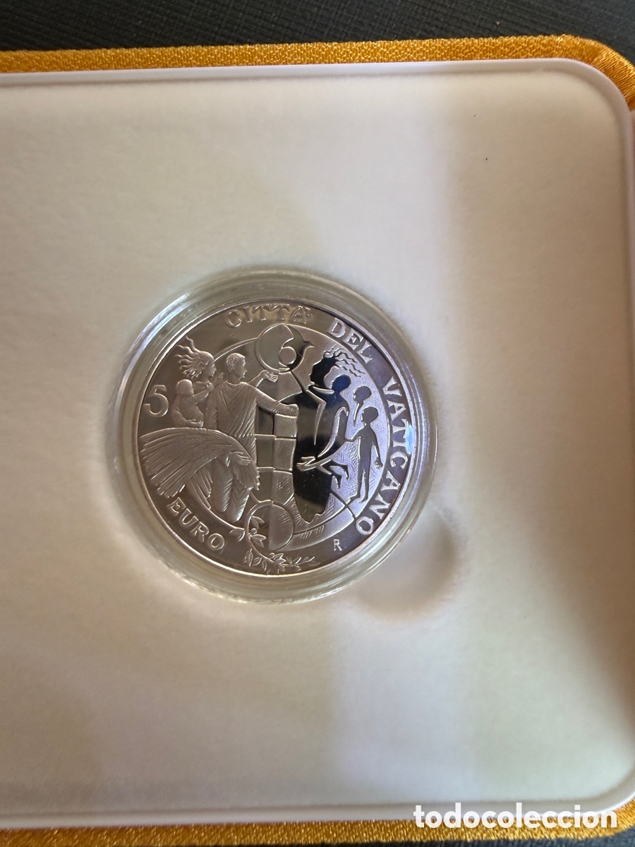 Monedas antiguas de Europa: 2009 - 5 euro VATICANO 42 D&iacute;a Mundial de la Paz proof