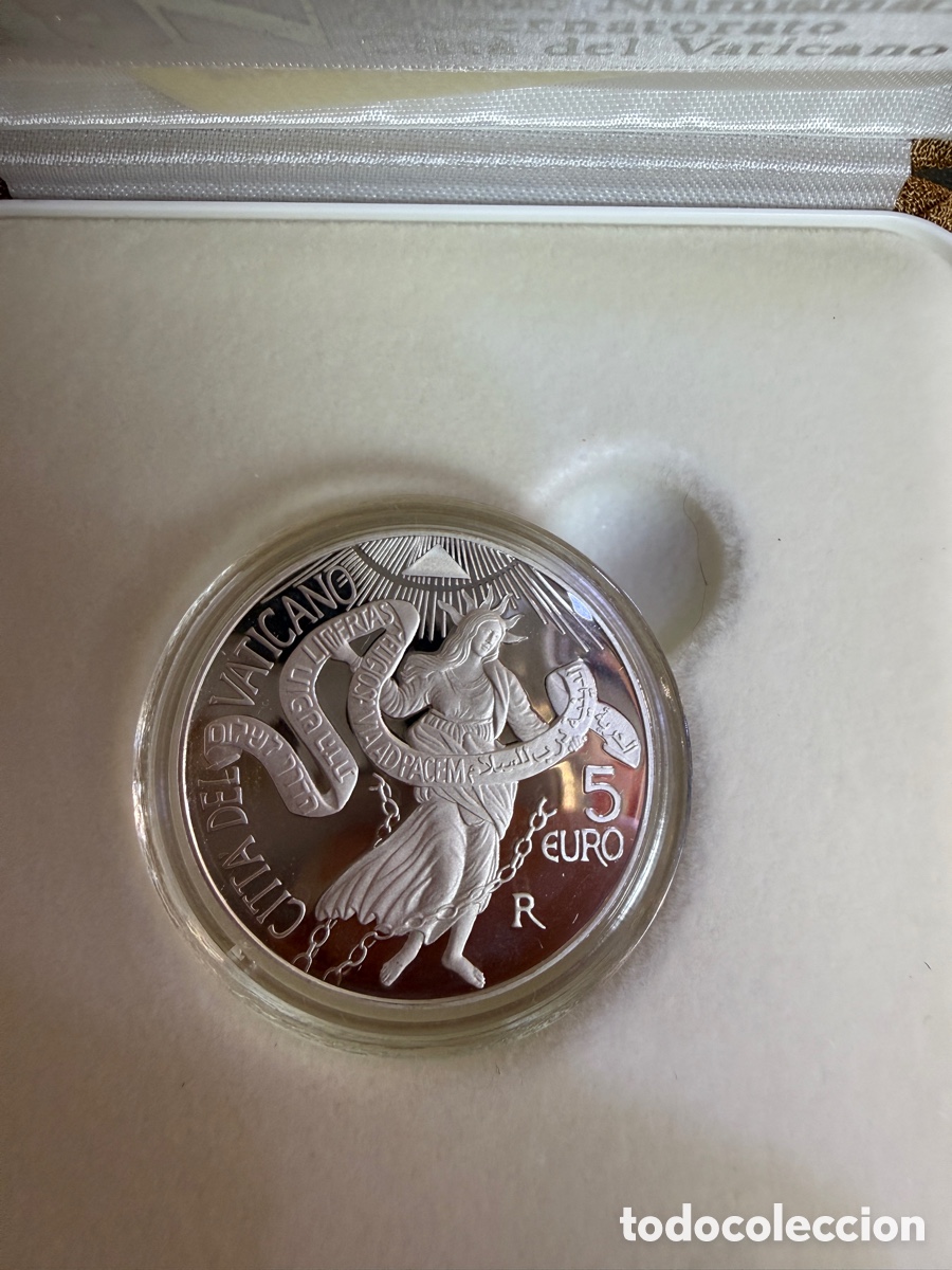 Monedas antiguas de Europa: 2011 - 5 euro VATICANO Jornada Mundial de la Paz proof