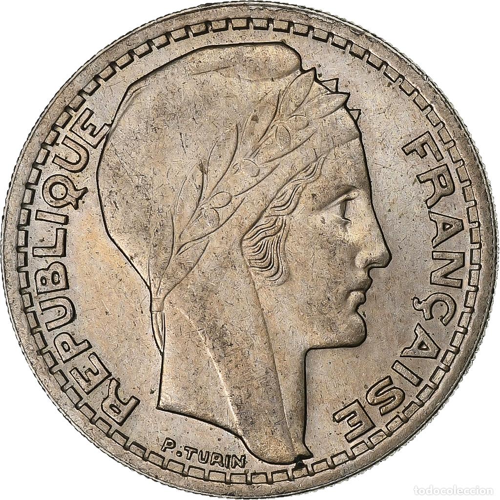 Monedas antiguas de Europa: [#227268] Francia, 10 Francs, Turin, 1946, Cobre - n&iacute;quel, MBC, KM:908.1