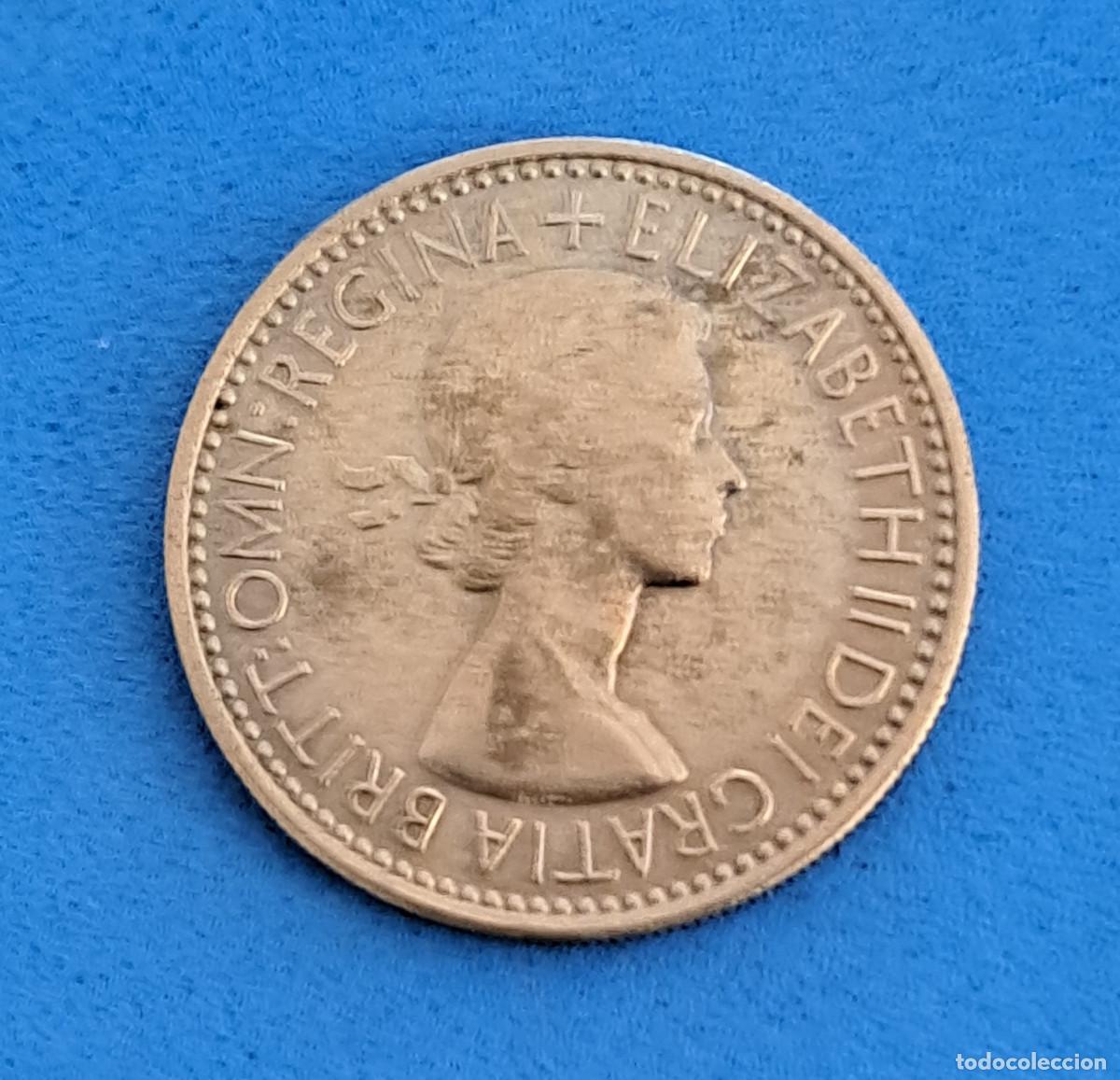 Monedas antiguas de Europa: ONE SHILLING ( 1 chel&iacute;n ) - A&Ntilde;O 1953 - ELIZABETH II DEI GRATIA REGINA - COBRE Y N&Iacute;QUEL