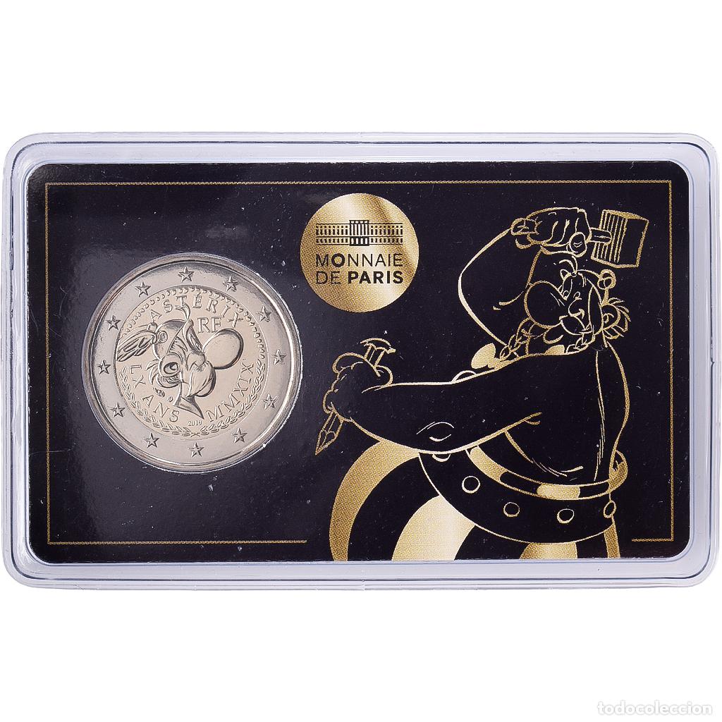 Monedas antiguas de Europa: [#139932] Francia, 2 Euro, 60 years of Asterix, 2019, MDP, Bimet&aacute;lico, FDC