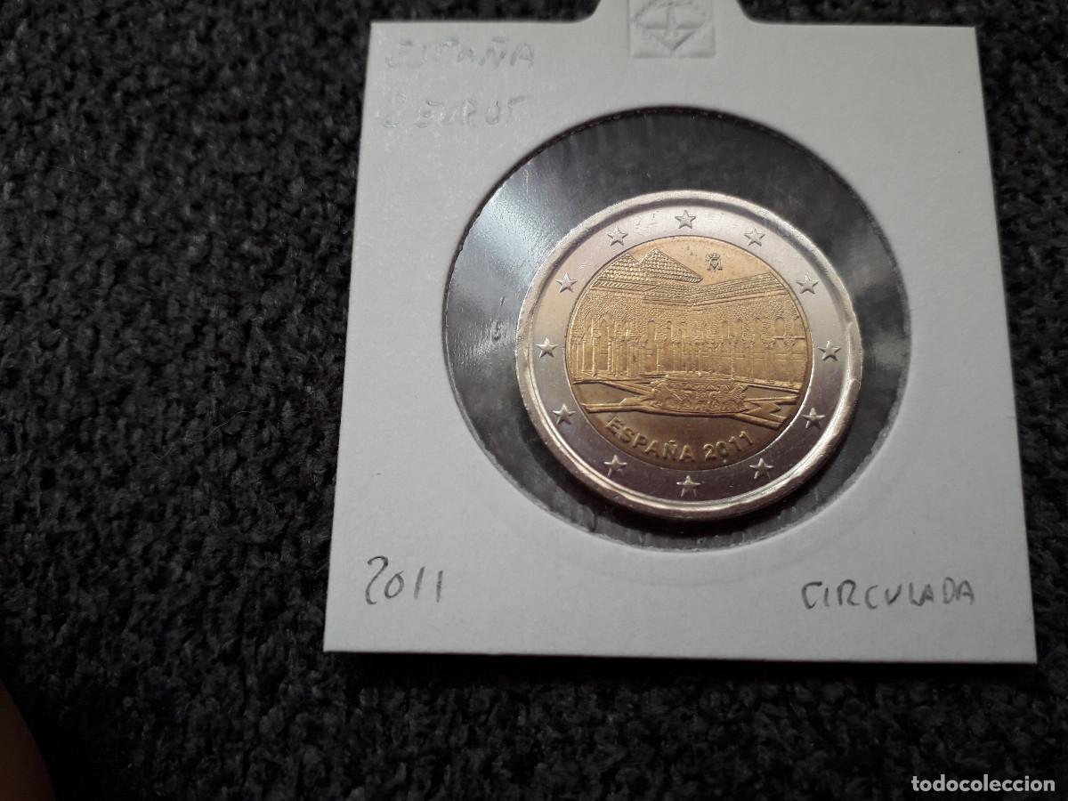 Monedas antiguas de Europa: 003760NUM-Espa&ntilde;a 2&euro;- 2011 - alhambra - encartonada