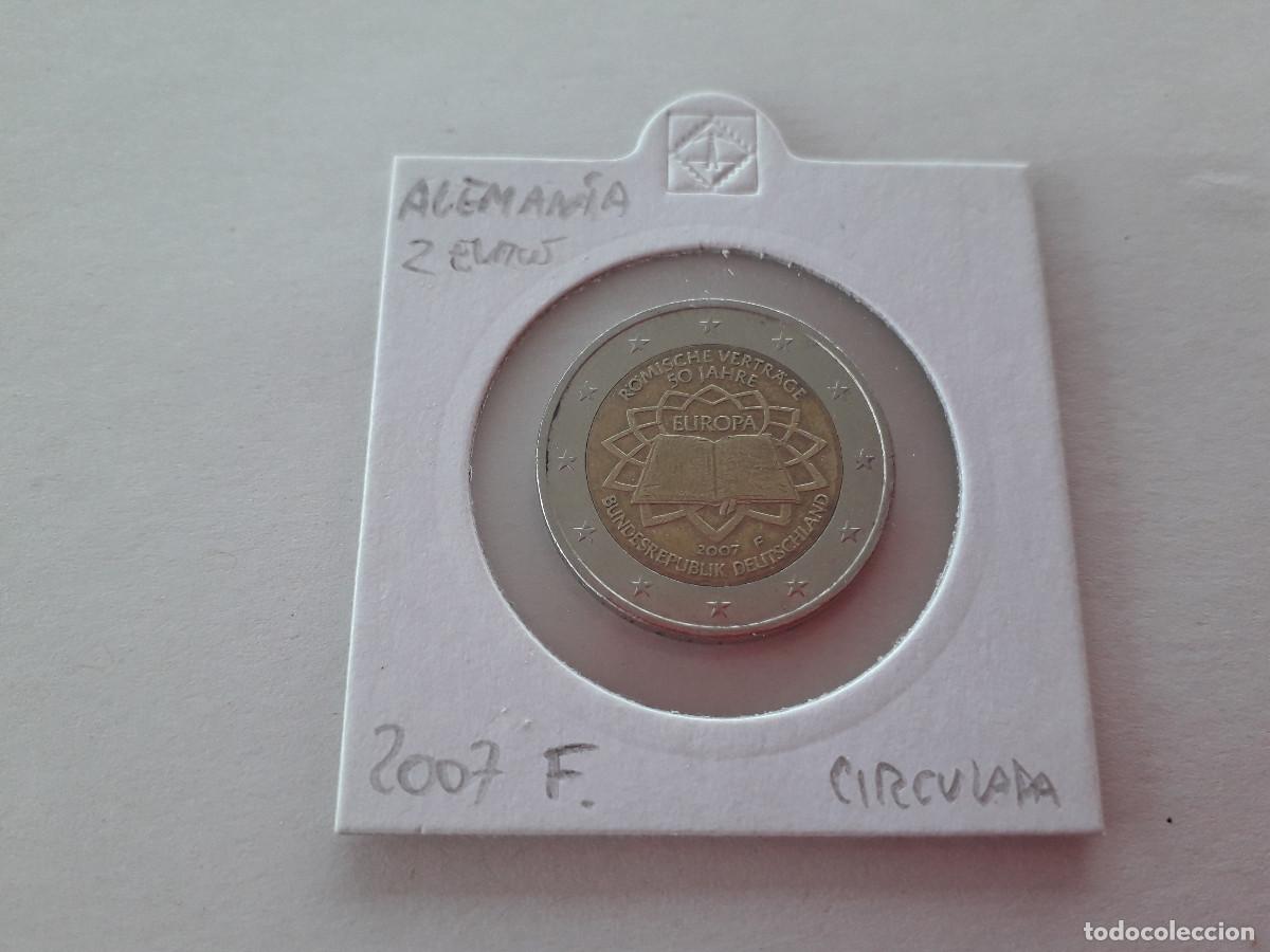Monedas antiguas de Europa: 003763NUM-Alemania- 2 &euro;- 2007 F- tratado de roma - encartonada