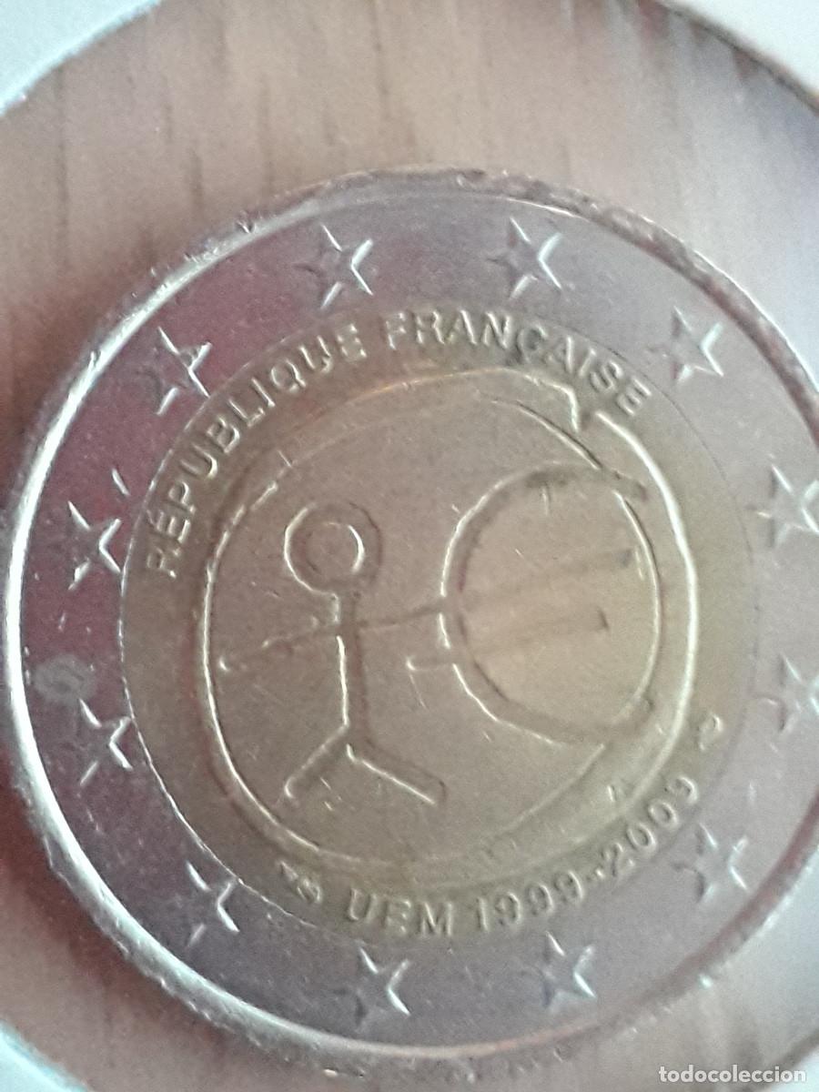 Monedas antiguas de Europa: 003772NUM-Francia 2&euro; 2009, x-aniversario emu - cu&ntilde;o roto circulo central