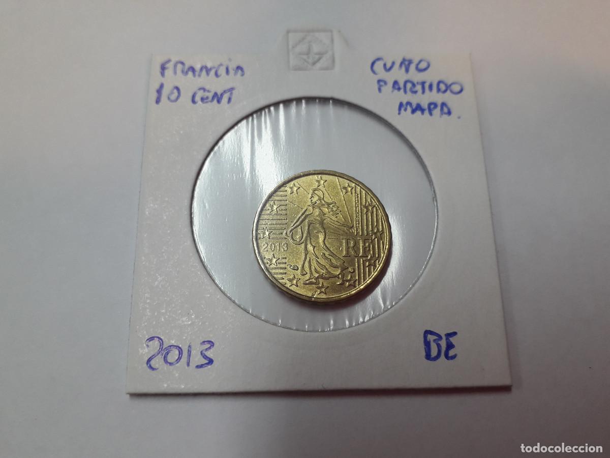 Monedas antiguas de Europa: 003776NUM-Francia 10 cm &euro; 2013- cu&ntilde;o partido mapa