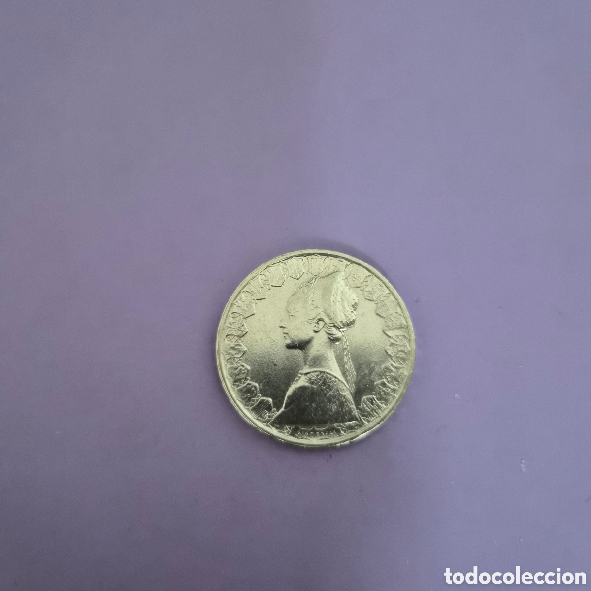 Monedas antiguas de Europa: 500 Liras Italia &ndash; Carabelas &ndash; Moneda de plata