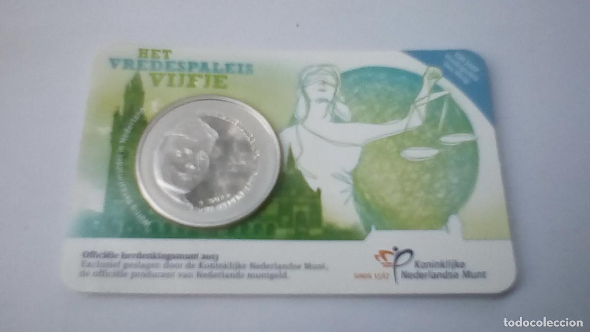 Monedas antiguas de Europa: 5 &euro; PAISES BAJOS. 2013 HET VREDESPALEIS VIJFIE