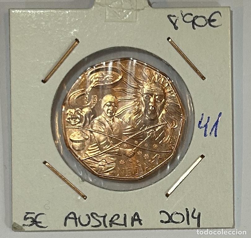 Monedas antiguas de Europa: CREU0041 MONEDA AUSTRIA 5 EUROS SIN CIRCULAR 2014
