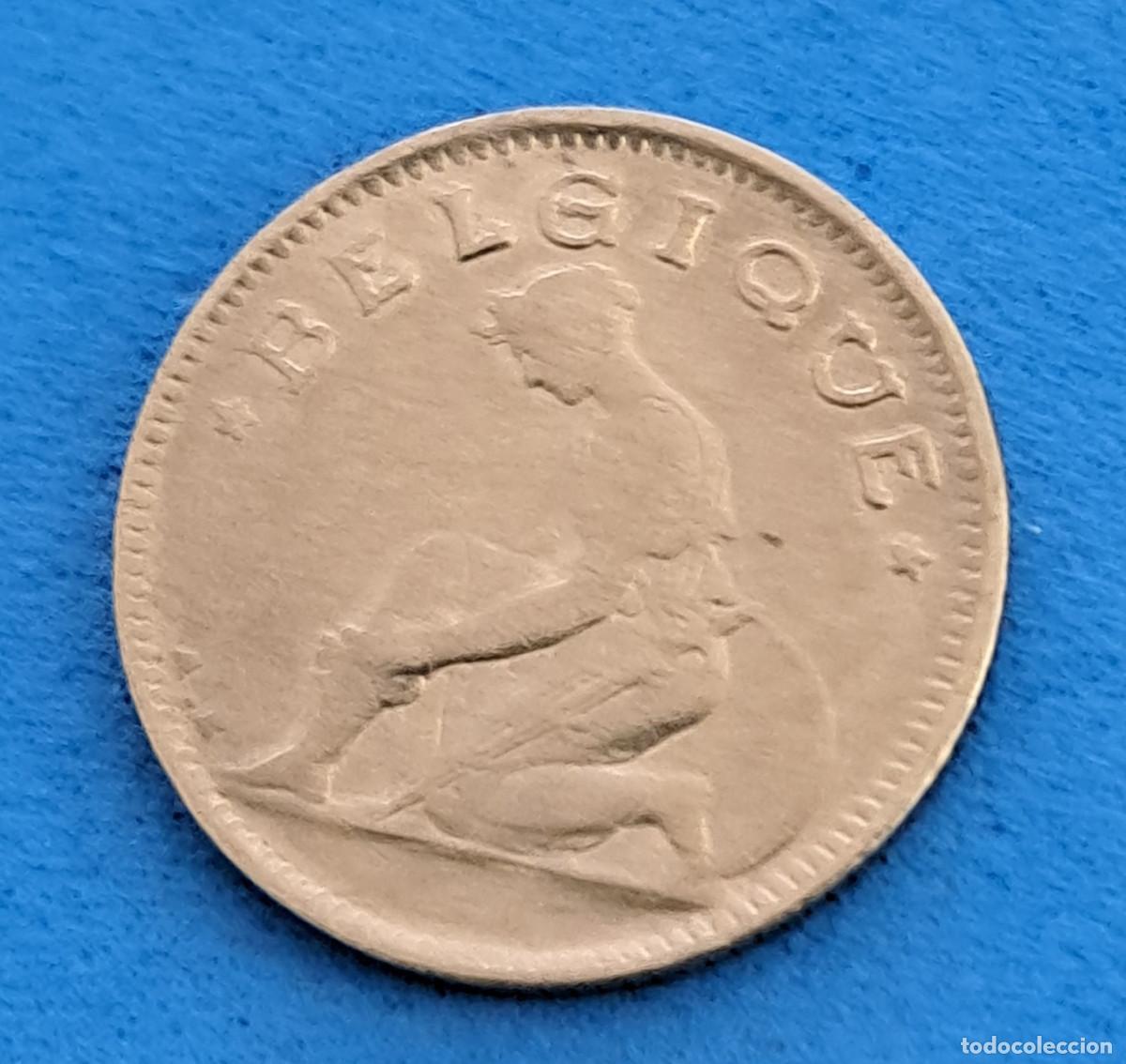 Monedas antiguas de Europa: BELGIQUE - 50 Ces - A&Ntilde;O 1928 - BON POUR - NIQUEL