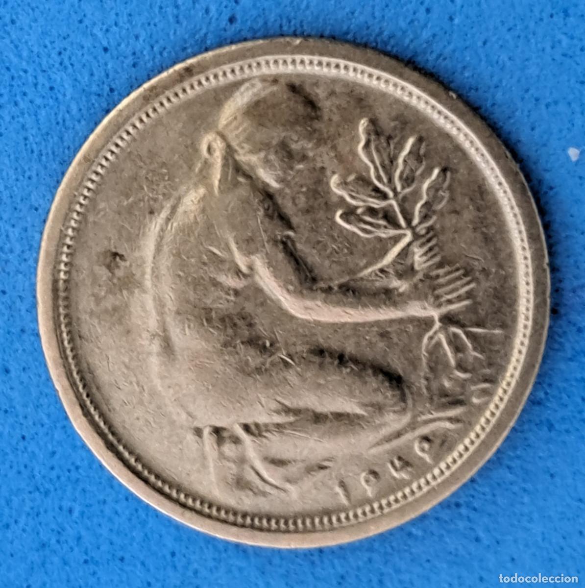 Monedas antiguas de Europa: BANK DEUTSCHER LANDER - 50 PFNNING - A&Ntilde;O 1949 - COBRE NIQUEL