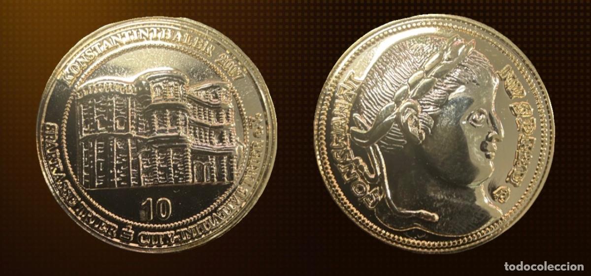 Monedas antiguas de Europa: ️ CONSTANTINO EL GRANDE &middot; TR&Eacute;VERIS 2007 &mdash; 10 KONSTANTINTHALER