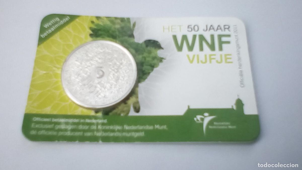 Monedas antiguas de Europa: 5 &euro; PAISES BAJOS 2011. WNF