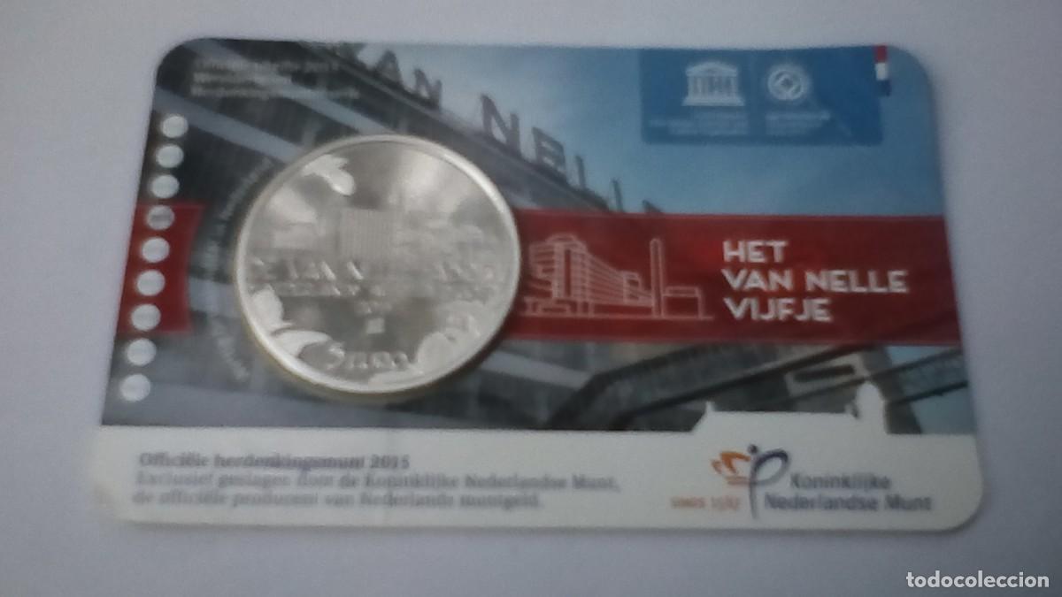 Monedas antiguas de Europa: 5 &euro; PAISES BAJOS 2015 . F&aacute;brica Van Nelle