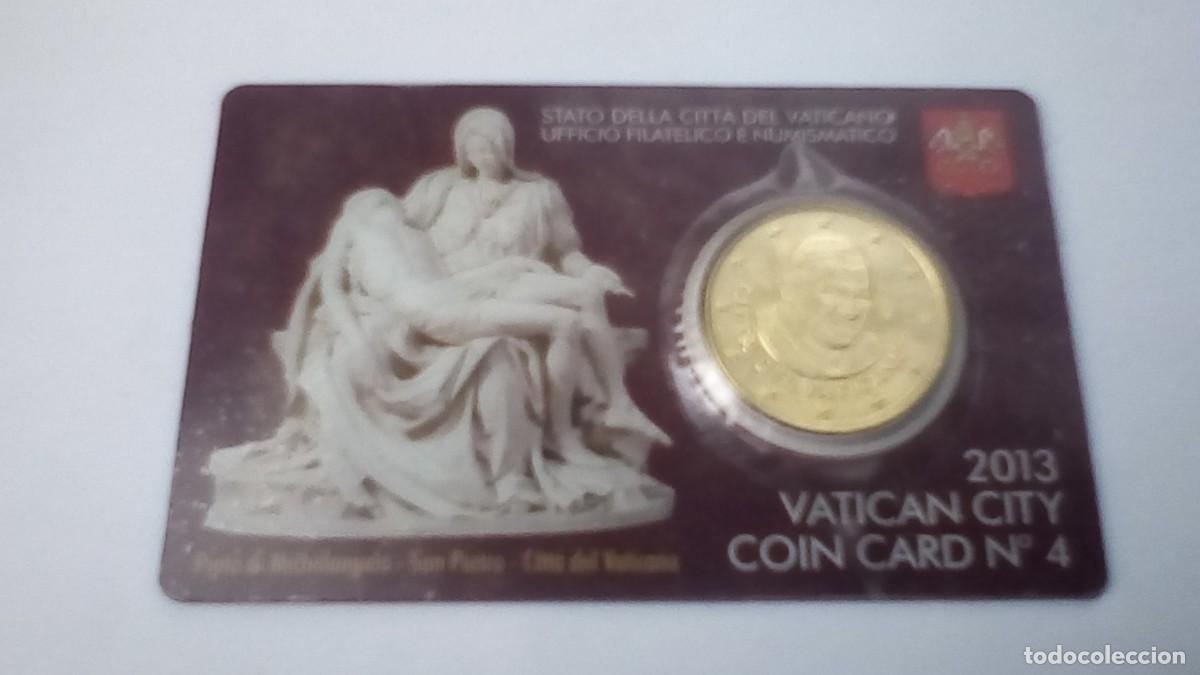 Old Coins of Europe: 50 CENTIMOS DE EURO VATICANO 2013 . JUAN PABLO II