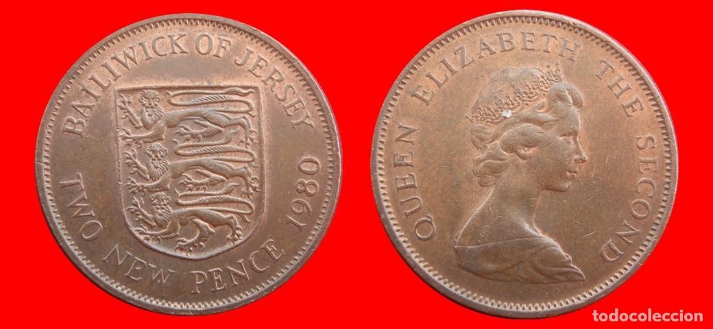 Monedas antiguas de Europa: 2 PENIQUES PENCE 1980 JERSEY-158764