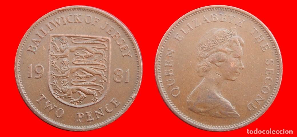 Monedas antiguas de Europa: 2 PENIQUES PENCE 1981 JERSEY-158765