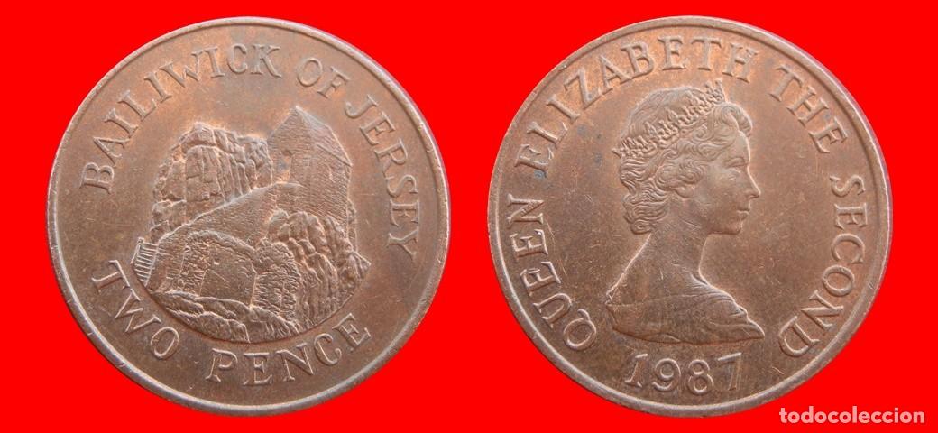 Monedas antiguas de Europa: 2 PENIQUES PENCE 1987 JERSEY-158769