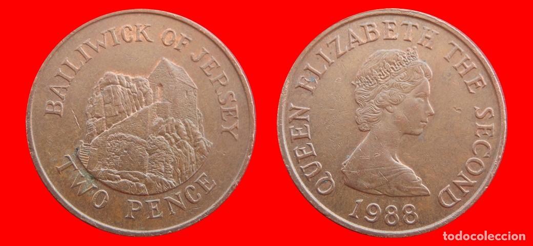 Monedas antiguas de Europa: 2 PENIQUES PENCE 1988 JERSEY-158770