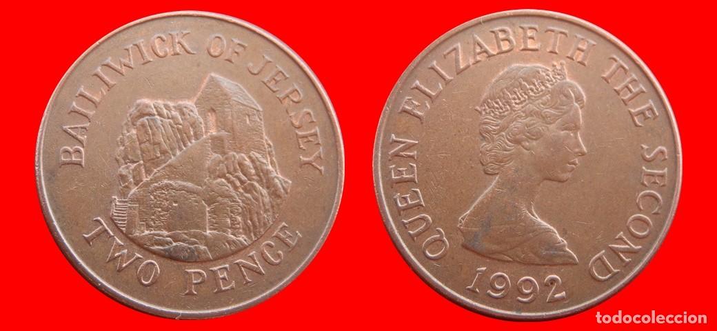 Monedas antiguas de Europa: 2 PENIQUES PENCE 1992 JERSEY-158771